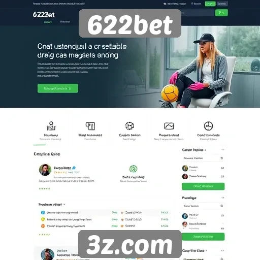 Acessibilidade e usabilidade do site 622bet